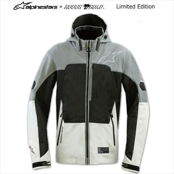Alpinestars × ROUGH&ROAD クルーパーカ エア Asia ラフ＆ロード Alpinestars × ROUGH&ROAD クルーパーカ エア Asia GRAY