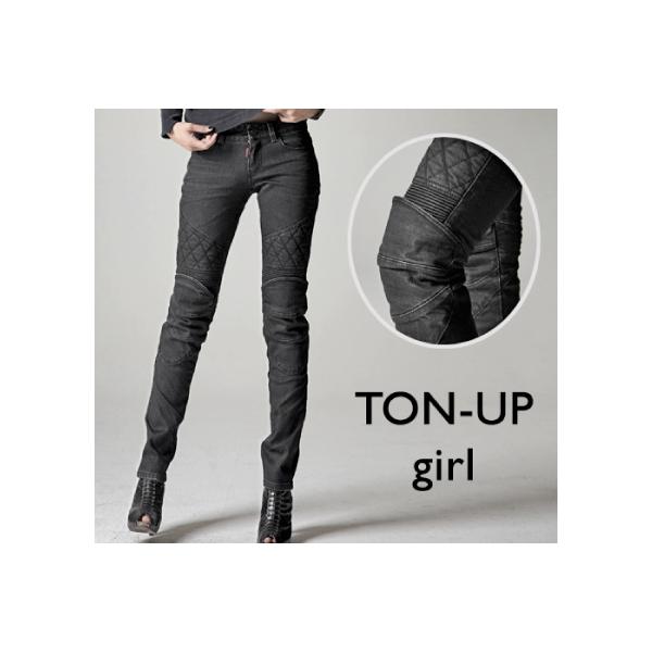 t[h  uglyBROS@MOTOPANTS TON-UP girl Women's ROUGH&amp;ROAD UB1009BK