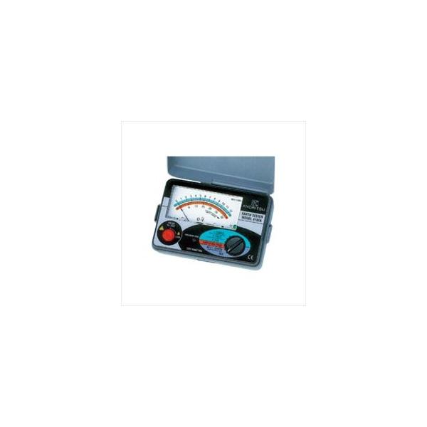 共立電気計器 MODEL 4102A-H アナログ接地抵抗計 ハードケース付  計測器 電気 電流 電圧 テスター (20000320)@