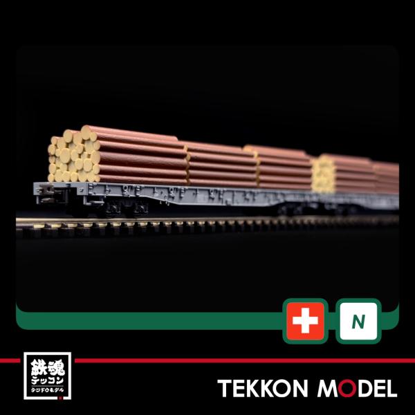 カトー（KATO） Nゲージ KATO 10-1891 レーティッシュ鉄道 長物車 R-w