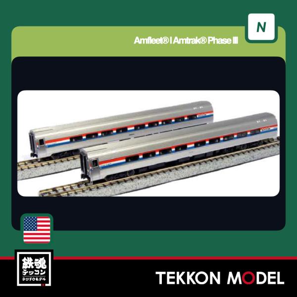 カトー（KATO） Nゲージ KATO USA 106-6293 Amfleet〓 II Amtrak