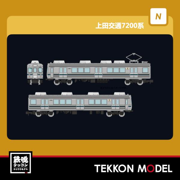 鉄道コレクション Nゲージ TOMYTEC 315230 上田電鉄7200系2