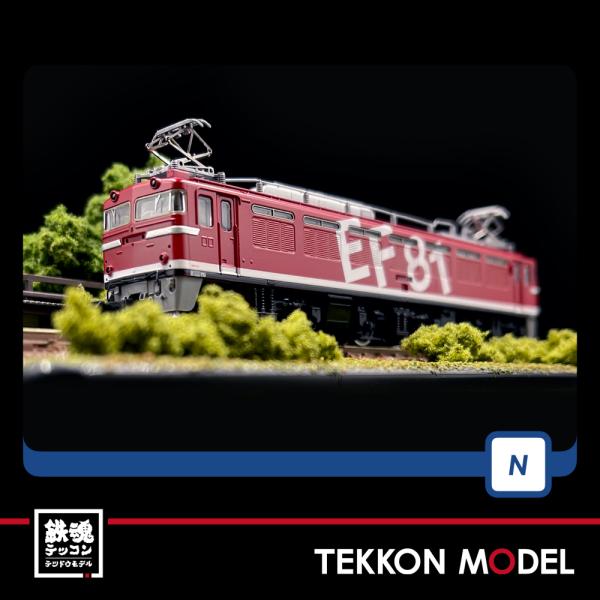 TOMIX 7153 EF81 95号機　レインボー塗装 JR EF81形電気機関車(95号機・レインボー塗装・Hゴムグレー