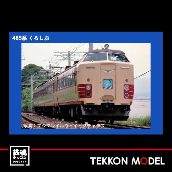 スト関連 485系「くろしお」クハ480入りが入線です。TOMIX 98384