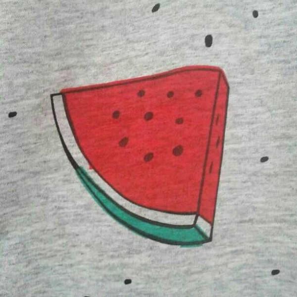 Tシャツ レディース 半袖 ｌサイズ相当 スイカ柄デザインｔシャツ 灰色 フルーツ柄 すいか柄 Tシャツ メール便送料無料10 Buyee 日本代购平台 产品购物网站大全 Buyee一站式代购 Bot Online