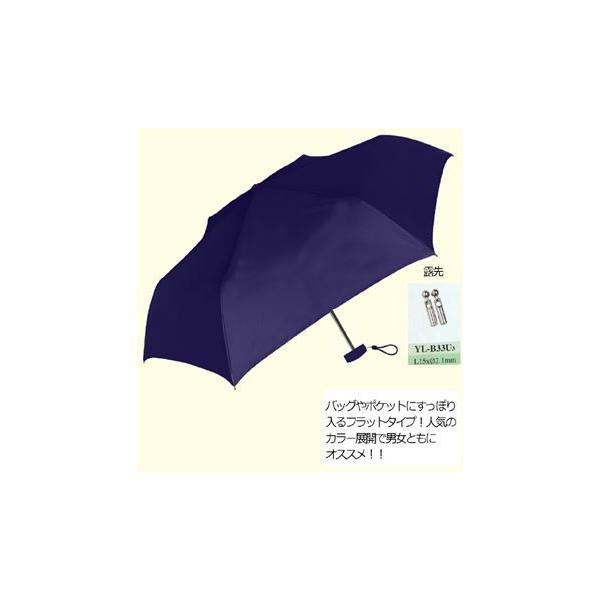 折りたたみ傘　フラット New   サイズ：W7cm×H22cm×D3cm（未使用時）重さ：約150g　軽い　通勤　薄い　安い　女性　男性　プレゼント　＃722-002