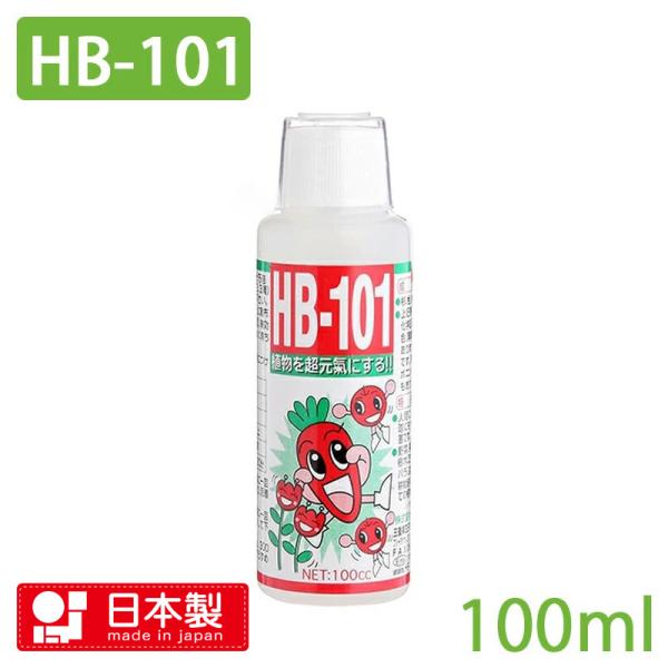 フローラ HB-101 100cc 植物活力剤 天然活力剤 すべての植物に使える 液肥 肥料 土壌改善 100ml 日本製 4522909000012★