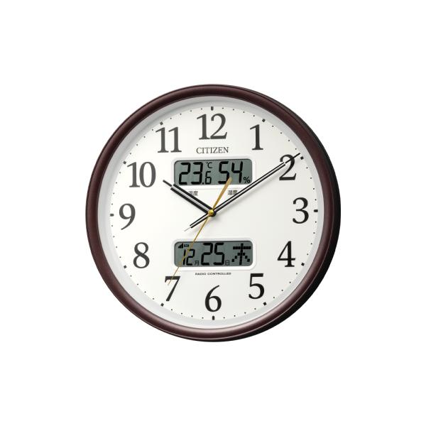 RHYTHM CITIZEN 電波掛時計 リズム(Rhythm) 8FYA06-006 : あっと