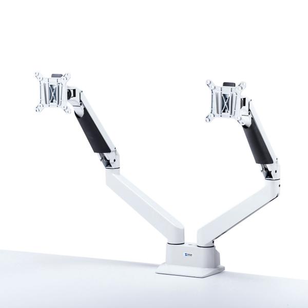 サンワサプライ 2面 水平垂直多関節液晶モニターアーム CR-LA1302WN2 SANWA SUPPLY（サンワサプライ） 水平垂直多関節液晶モニターアーム(2