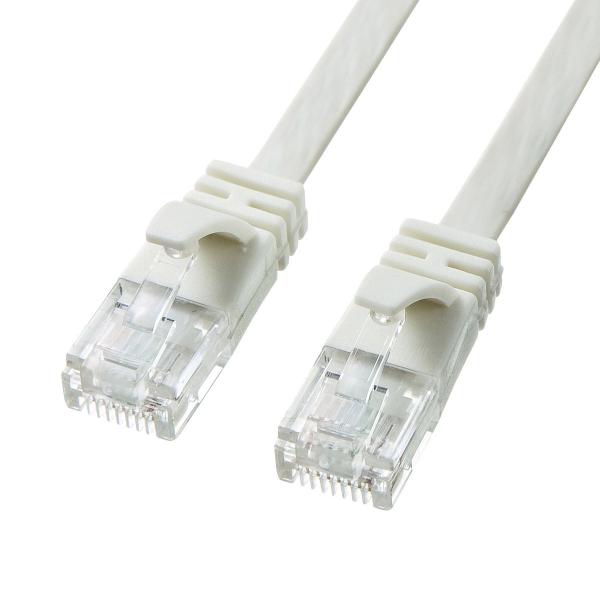 �J�e�S��6A�t���b�gLAN�P�[�u��(�z���C�g)3m SANWA SUPPLY (�T�����T�v���C) KB-FL6A-03W