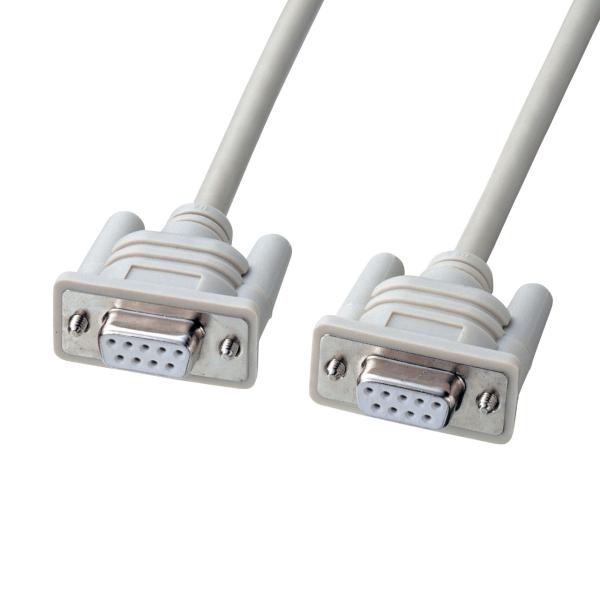 エコRS-232Cクロスケーブル 2m  RoHS SANWA SUPPLY (サンワサプライ) KR-ECLK2