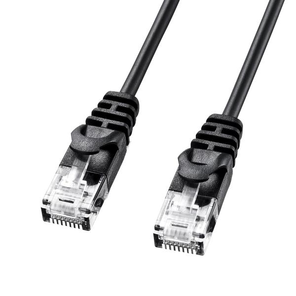 �J�e�S��6�ɍ�LAN�P�[�u��(3m�A�u���b�N) SANWA SUPPLY (�T�����T�v���C) LA-SL6-03BK