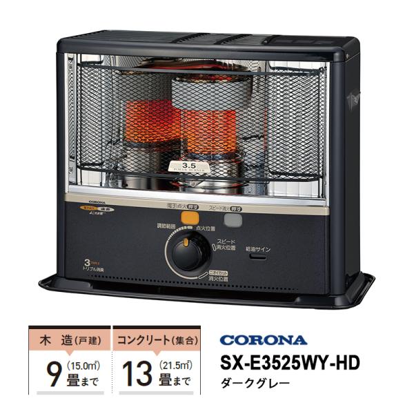 CORONA SX-E299WY-M ストーブ 製品詳細｜SXシリーズ｜ポータブル石油ストーブ｜株式会社コロナ
