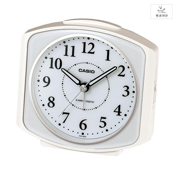 wave ceptor 目覚まし電波時計 ホワイト CASIO (カシオ) TQ-700J-7JF
