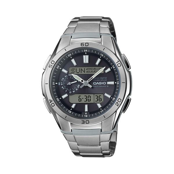 ★カシオ電波ソーラーwave ceptor WVA-M650TDチタン★ telaffy_wva-m650td-1ajf