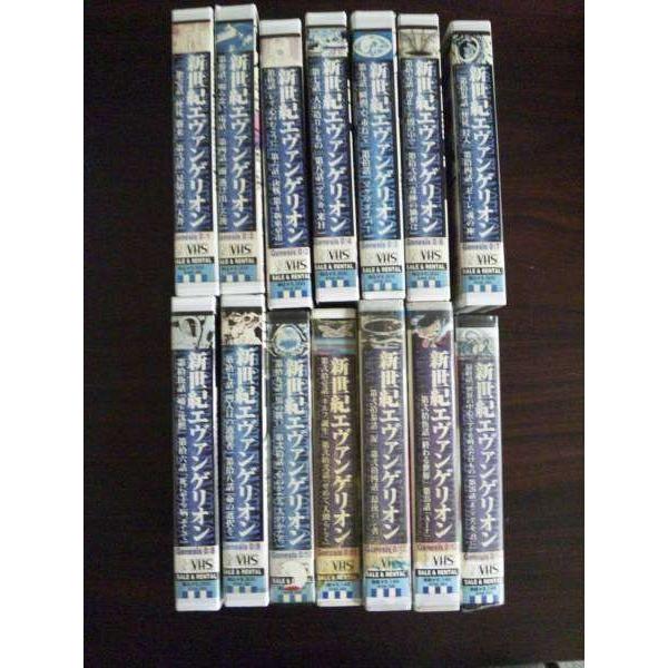 VHS】 新世紀エヴァンゲリオン 全14巻セット レンタル落 : テレカ 
