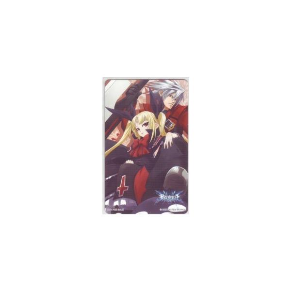 【テレカ】 BLAZBLUE CALAMITY TRIGGER ブレイブルー アークシステムワークス テレホンカード 4H-U0194 未使用・Aランク