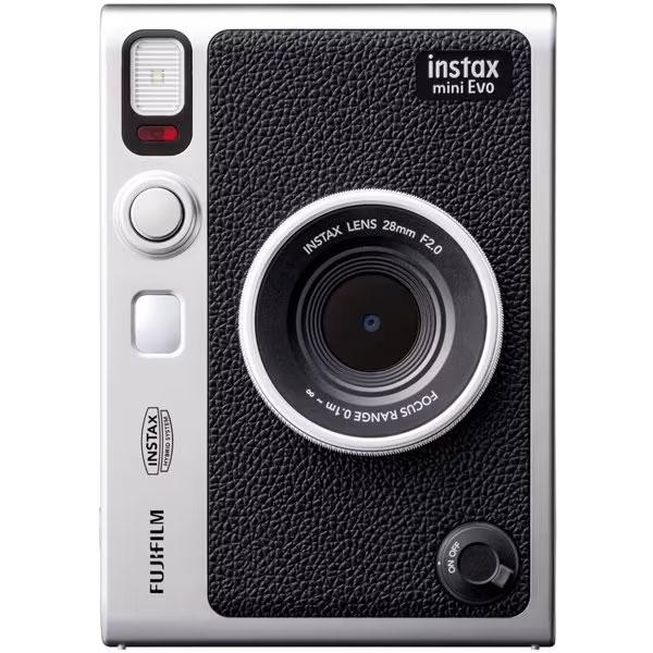 instax 富士フイルム ハイブリッドインスタントカメラ EVO ブラック  
