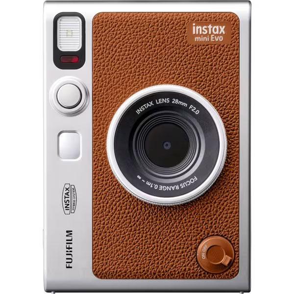 富士フイルム ハイブリッドインスタントカメラ EVO ブラウン instax 