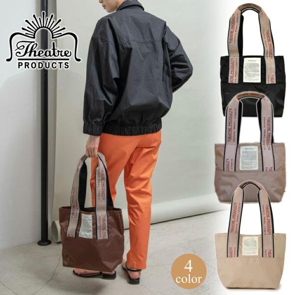 THEATRE PRODUCTS (�V�A�^�[�v���_�N�c) �W���K�[�h�e�[�v�o�b�O BL180601 NYLON TOTE �gMISSISSIPPI�h Msize �g�[�g�o�b�O ���f�B�[�X �����Y ���j�Z�b�N�X