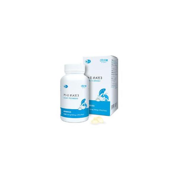 アトミ オメガ3 136.4 g(505 mg×270粒) ATOMY rTG OMEGA 3 EPA・DHA