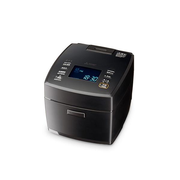 三菱 NJ-VW10G-B 炊飯器 ブラック 本炭釜 三菱電機 NJ-VW10G-W 5.5合炊き IHジャー炊飯器 本炭釜 白真珠