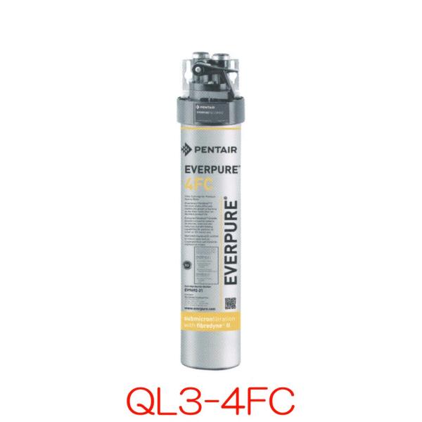 エバーピュア（EVERPURE） 業務用浄水器 QL3-4FC : テルショップ