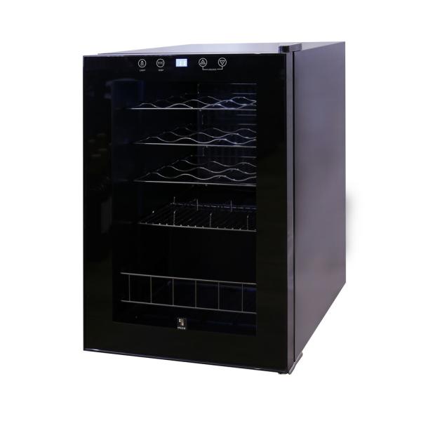 スタイルクレア イニッチオ ワインクーラー SI-02 ボルドーボトル21本収納タイプ STYLECREA inizio夏でも余裕、コンプレッサー冷却ボトルを立てて保管可能