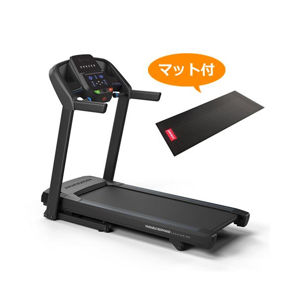 メーカー正規販売店・オリジナルフロアマット付きSpec傾斜：0 〜 10%（0.5％単位）速度：0.8 〜 16km/h（0.1km/h単位）モーター：2.5 CHP走行面：140 x 50 cmクッション：バリアブルレスポンスクッションプ...