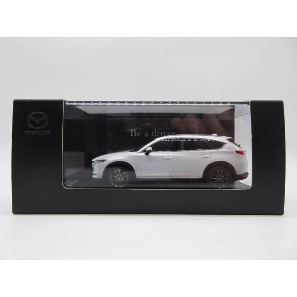 1/43 マツダ MAZDA ディーラー特注 CX-8 CX8 ミニカー スノーフレイク 