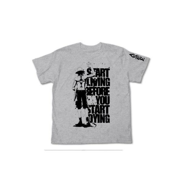 ワンピース Tシャツ エース グッズ 去り行く エースｔシャツ ミックスグレー ホワイト Buyee Buyee 일본 통신 판매 상품 옥션의 대리 입찰 대리 구매 서비스