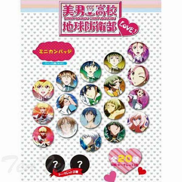 美男高校地球防衛部love グッズ ミニカンバッジ 個入りbox Bnk Mkbj 天天ストア 通販 Yahoo ショッピング