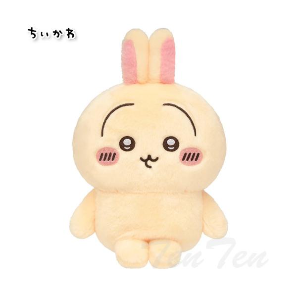 ちいかわ ちょこっとポージングぬいぐるみ うさぎ 単品 【即納品】 マスコット 公式 グッズ グレイ・パーカー・サービス