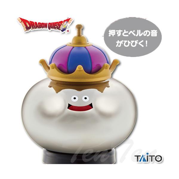 ドラゴンクエスト AM ベル付きフィギュア B：メタルキング 【即納品】 ドラクエ メタルキング ベル グッズ 雑貨 呼び出しベル チンベル プライズ タイトー