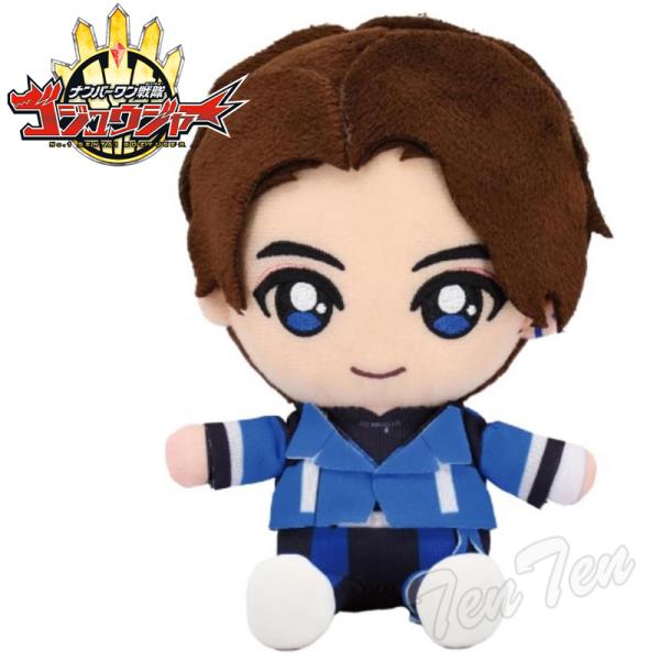 百夜陸王 鈴木秀脩 変身マスコット 戦隊ヒーローぬいぐるみ ゴジュウジャー ten-ten-store_gjj-ng-bykr