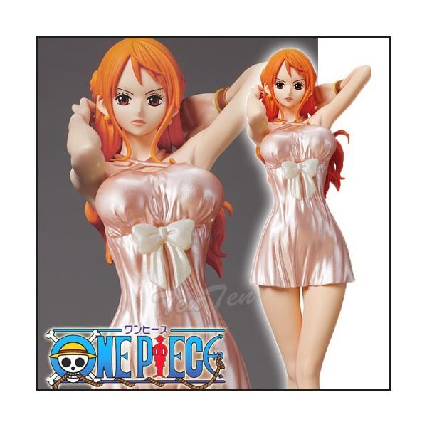 BANPRESTO ワンピース フィギュア ナミ パールピンク