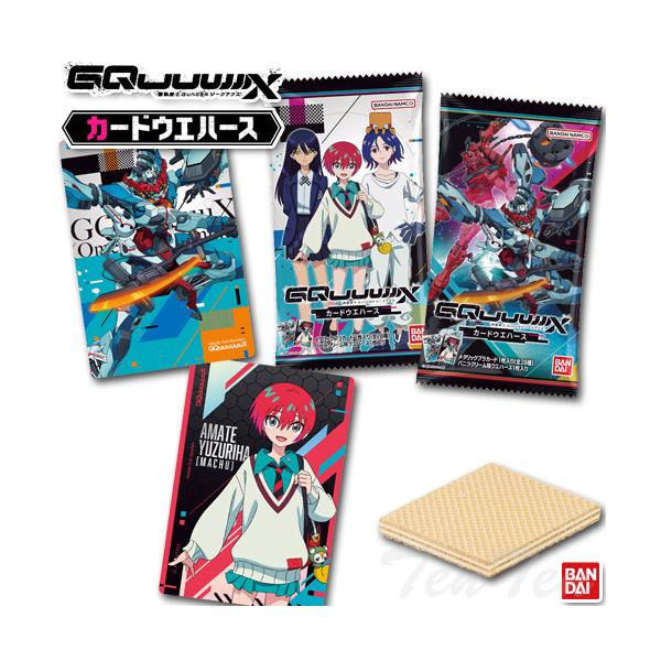 他サイト： 機動戦士Gundam GQuuuuuuX カードウエハース 20個入りBOX 【即納品】 ガンダム ジークアクス 食玩 グッズ バンダイの商品画像