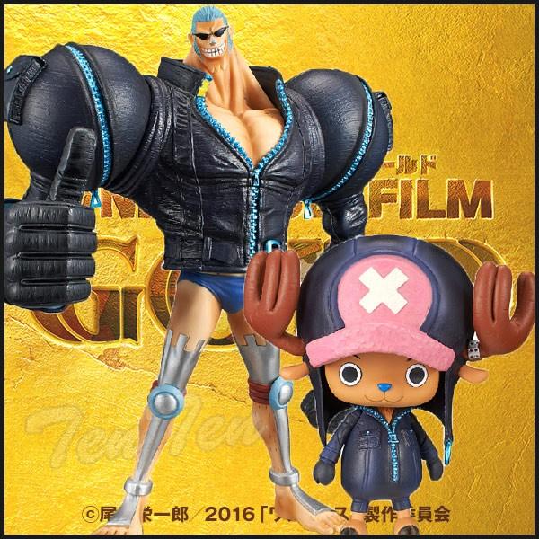 ワンピース フィギュア フランキー チョッパー2体セット ワンピース DX THE GRANDLINE MEN ONE PIECE FILM GOLD  vol.5