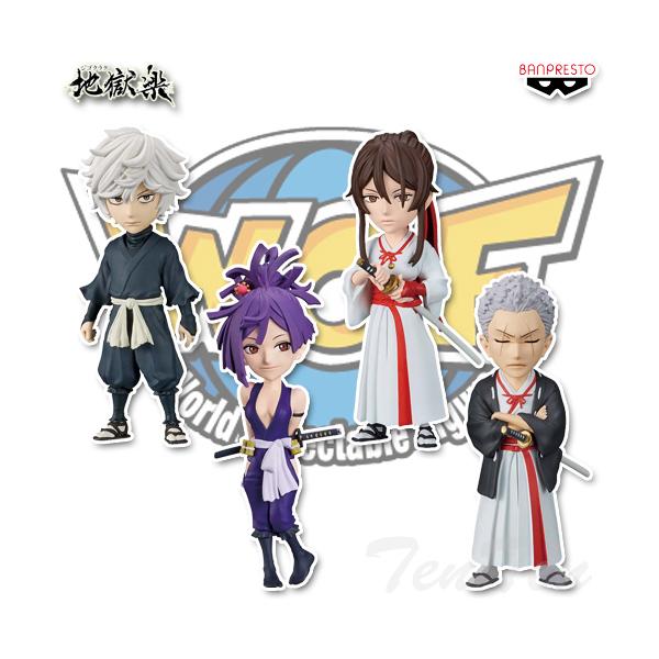 BANPRESTO 地獄楽 ワールドコレクタブルフィギュア 4種セット BANPRESTO 地獄楽 ワールドコレクタブルフィギュア 4種セット