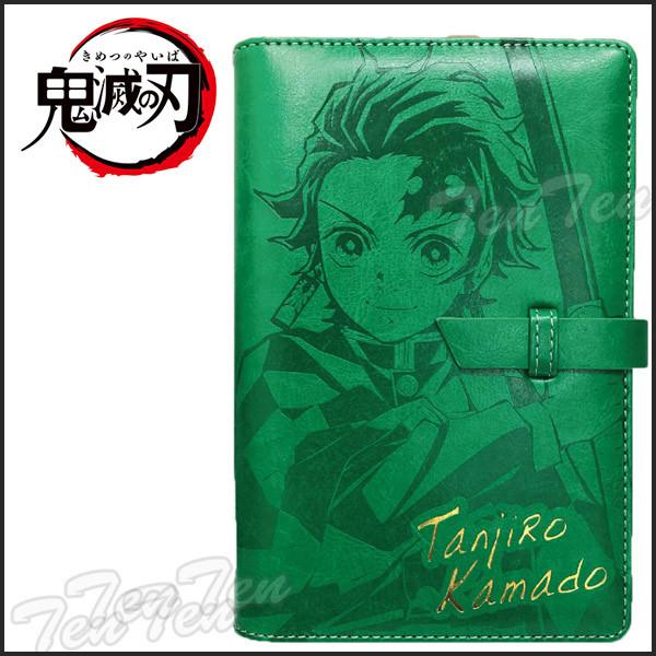 鬼滅の刃 システム手帳 レザー風 竈門 炭治郎 (かまど たんじろう