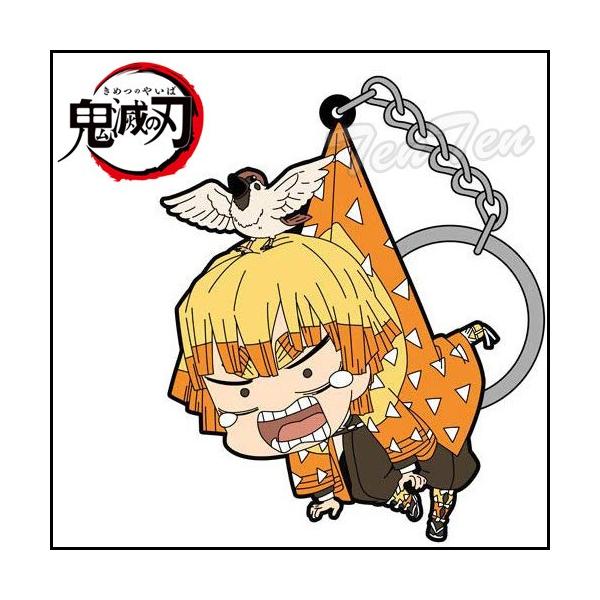 鬼滅の刃 つままれキーホルダー 我妻 善逸 （あがつま ぜんいつ