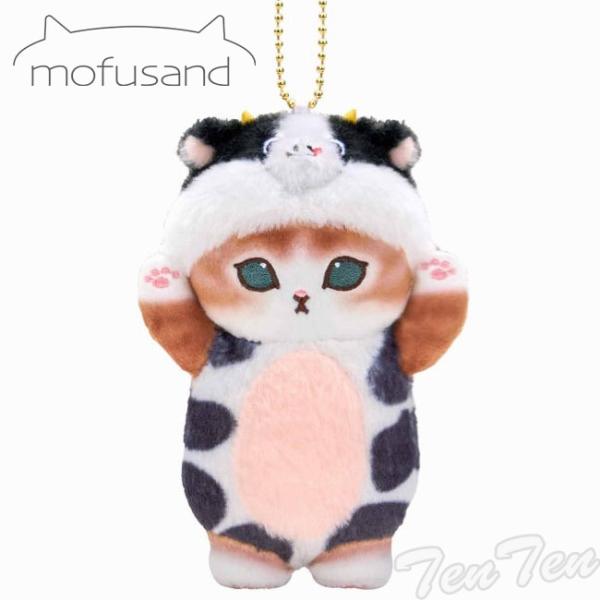 マスコット 着ぐるみにゃん 6点 モフサンド マスコット mofusand mofusand 着ぐるみにゃん マスコット(パンダ) | mofusand