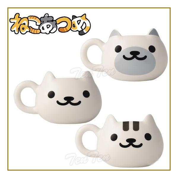 ねこあつめ 顔型マグカップ 全3種セット しろねこさん ぽいんとさん しろとらさん マスコット 食器 グッズ Buyee Buyee Japanese Proxy Service Buy From Japan Bot Online