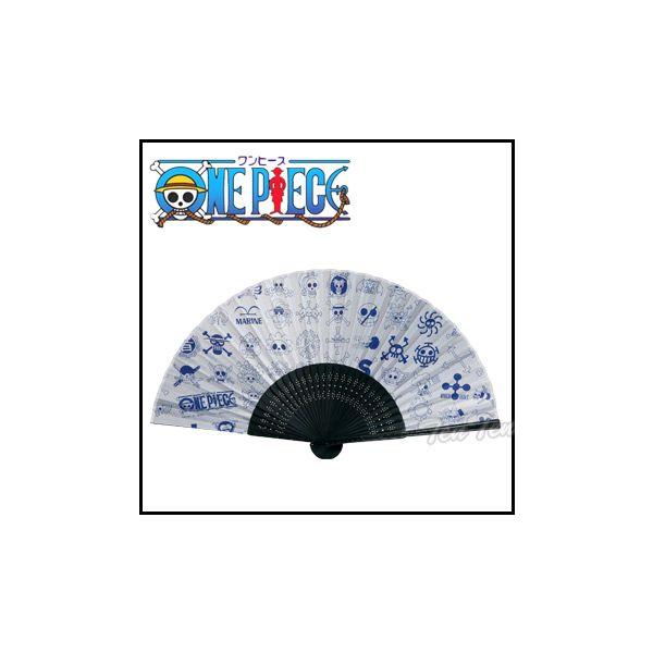 ワンピース グッズ ワンピース扇子 ONE PIECE 海賊旗柄 : 天天ストア