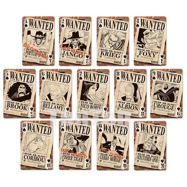 ワンピース グッズ 手配書トランプ ワンピース展 限定グッズ Buyee Buyee Japanese Proxy Service Buy From Japan Bot Online