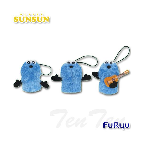 パペットスンスン フィンガーマスコット コンプ 5体 セット 指人形 ④ タイトー（TAITO） パペットスンスン フィンガーマスコット 全5種