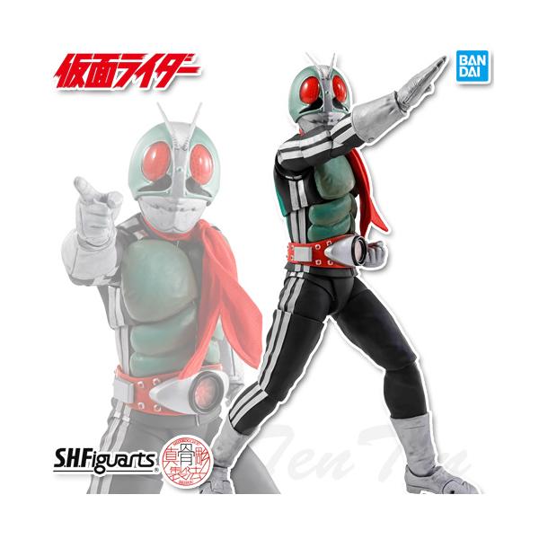 他サイト： S.H.Figuarts (真骨彫製法) 仮面ライダー 新1号 栄光の昭和ライダーエディション (初回限定台座付属) 【即納品】 特撮 フィギュアーツ 可動フィギュア バンダイの商品画像