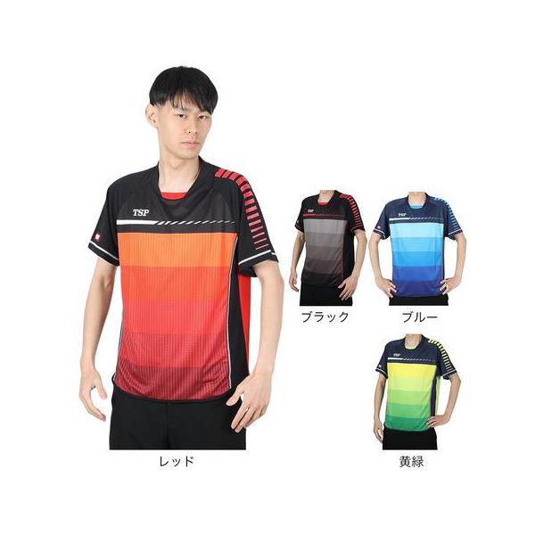 卓球ユニフォーム新品（TSP） TSP 卓球ユニフォーム ウェア シャツ ティーエスピー グラデ