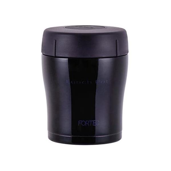 和平フレイズ 弁当箱 ハンディランチポット スープ リゾット 果物 フォルテック・ランチ 300ml ダークパープル セラミックコート 真空断熱構造 保温 保冷 FLR6860
