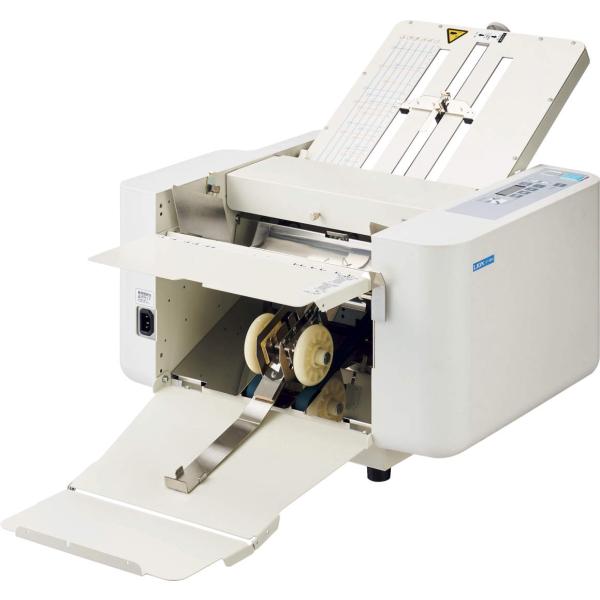 上位機種の機能を多数搭載した手動タイプアップグレードタイプ＜仕様＞●製品寸法 : W 1000 mm × D 545 mm × H 494 mm●製品重量 : 27.5kg●ベルト搬送整列排紙　●速度調整静音モード　●楽々メンテ折りローラー...